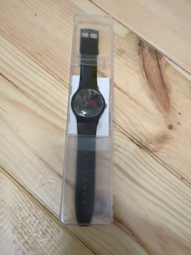 Reloj VW GTi Deportivo Unisex Negro/Rojo