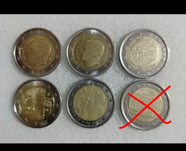 Monedas 2€ conmemorativas España