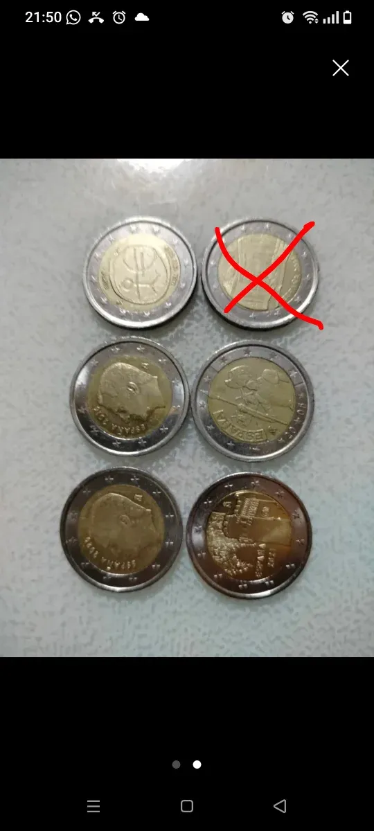 Monedas 2€ conmemorativas España