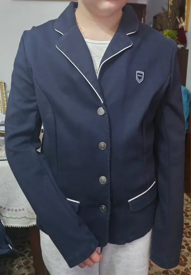 Chaqueta de concurso azul