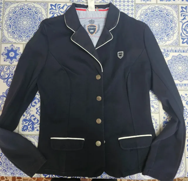Chaqueta de concurso azul