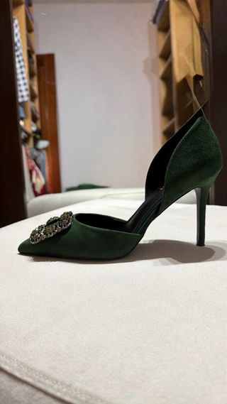 Zapatos de salón Colour Cherie verdes 37