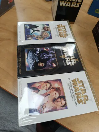 Trilogía Star Wars VHS (Español)