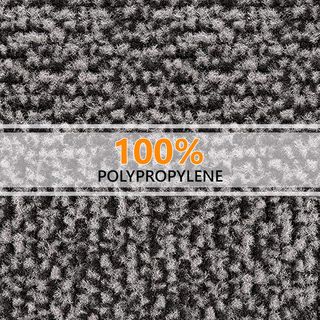 Tappeto ingresso antracite nero 90x120