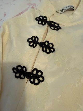Camisa Zara estilo japonés Talla M