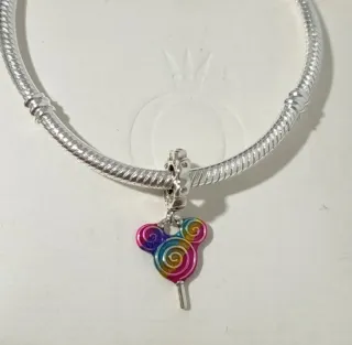 Charm Colgante Piruleta Mickey Mouse Disney Parks