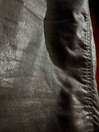 Pantalones negros efecto piel