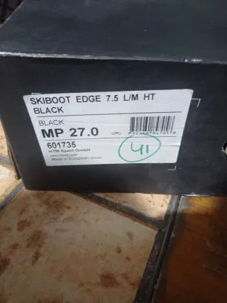 Botas de esquí negras