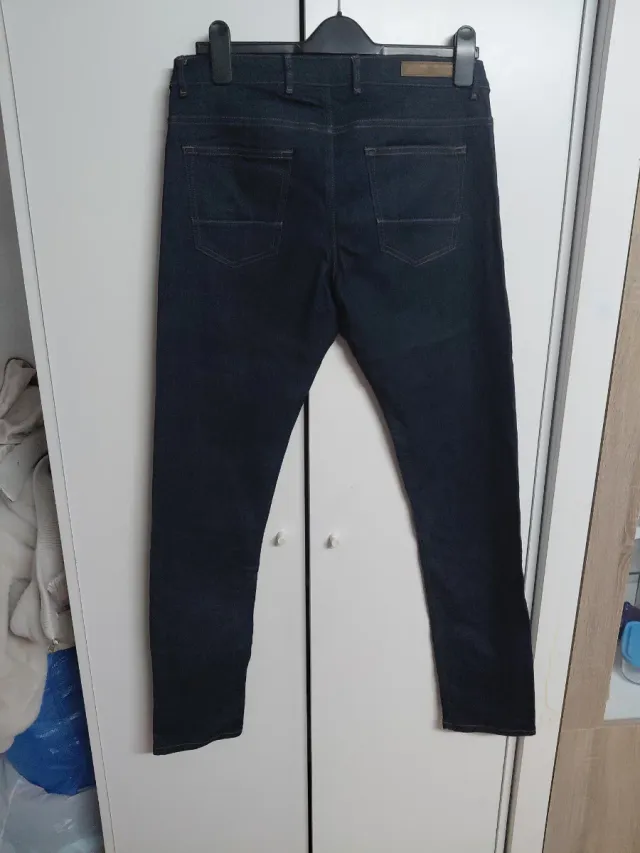 Massimo Dutti Pantalón Azul Talla 42