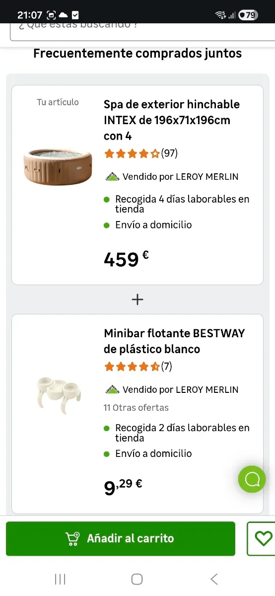 Spa Intex PureSpa inflable