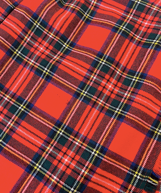 Falda escocesa tartan roja House of Cashmere