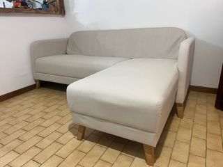Divano angolare Ikea Linanäs beige