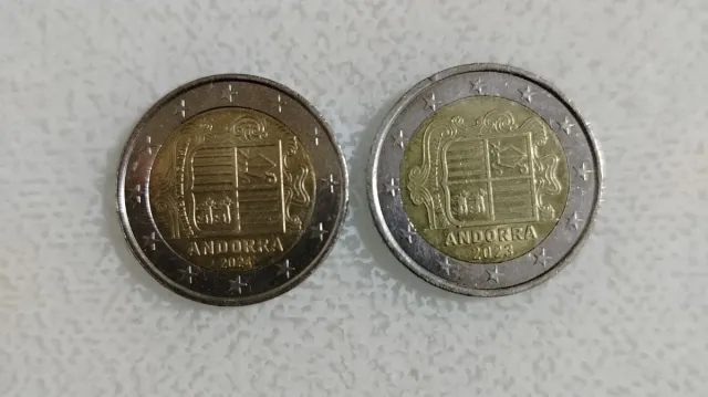 Monete 2€ Andorra 2024-23