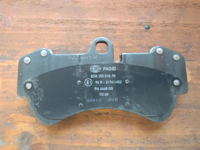 Pastillas Freno Porsche Cayenne Hella Pagid