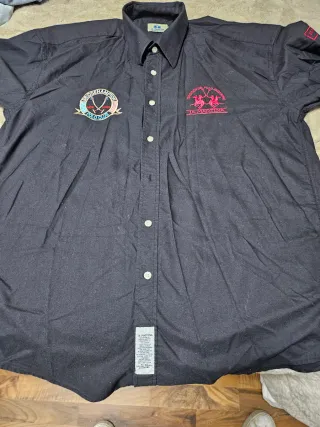 Camisa La Martina Azul Talla xl