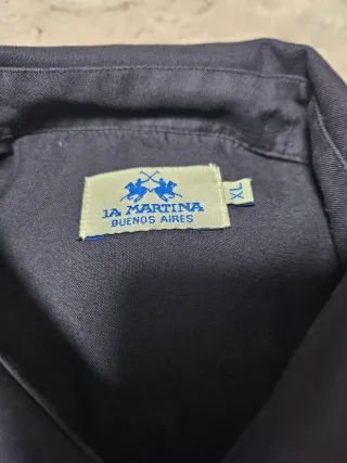 Camisa La Martina Azul Talla xl