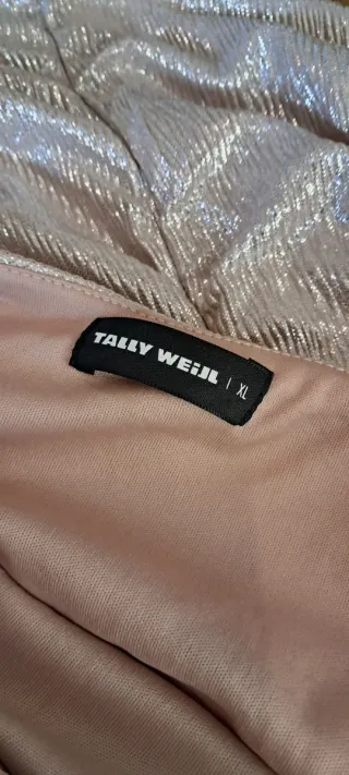 Vestito corto lurex dorato/argento