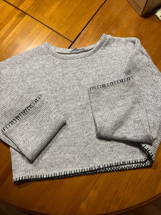 Lote ropa: Vestido Negro punto, jersey y top