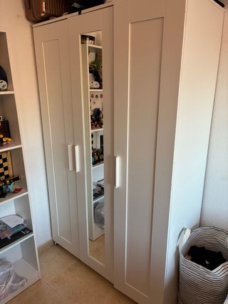 Guardaroba a 3 ante bianco Ikea