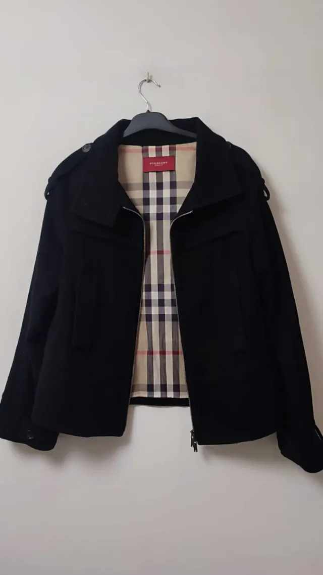 Chaqueta Burberry Talla M Negra