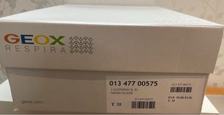 Zapatillas Geox niño Talla 35