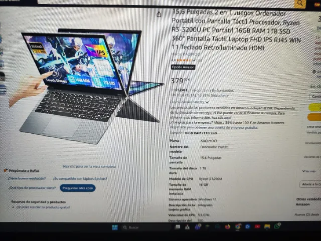 Computer portatile grigio