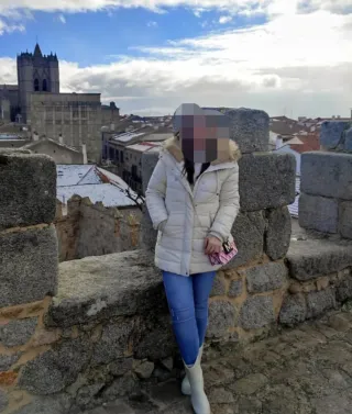 Plumífero blanco Zara