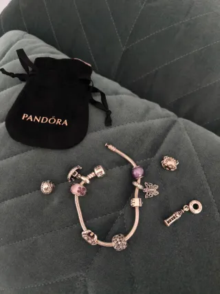 Pandora Charm Plata  exclusivo Francia
