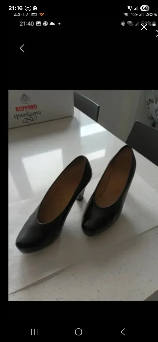 Zapatos de tacón salón negros