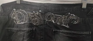 Pantalón pana gris hombre talla 36