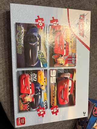 Puzzle Cars 4 en 1