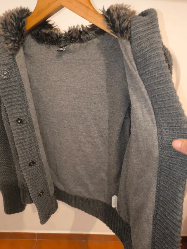 Chaqueta Pinkie gris talla S