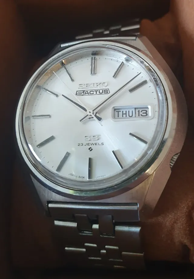 Seiko 5 Actus SS 23 Jewels Reloj Automático