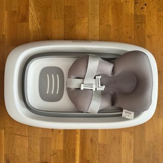 Bañera Bebé Twistshake Plegable y cojín de baño