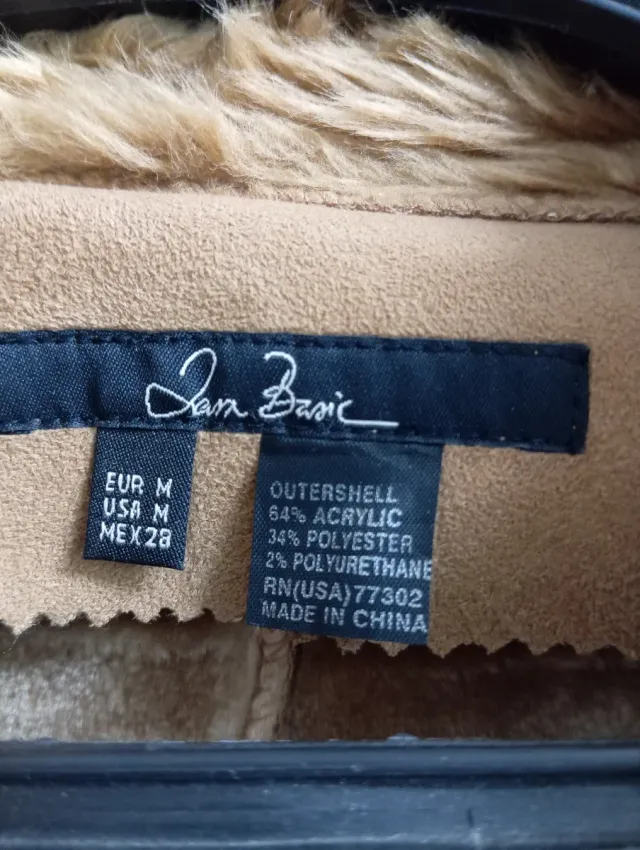 Abrigo Zara Mujer tipo Ante Largo