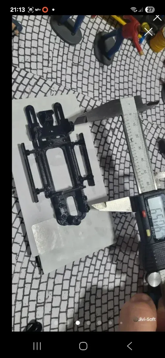 Chasis Scalextric 3D Extensible Slot