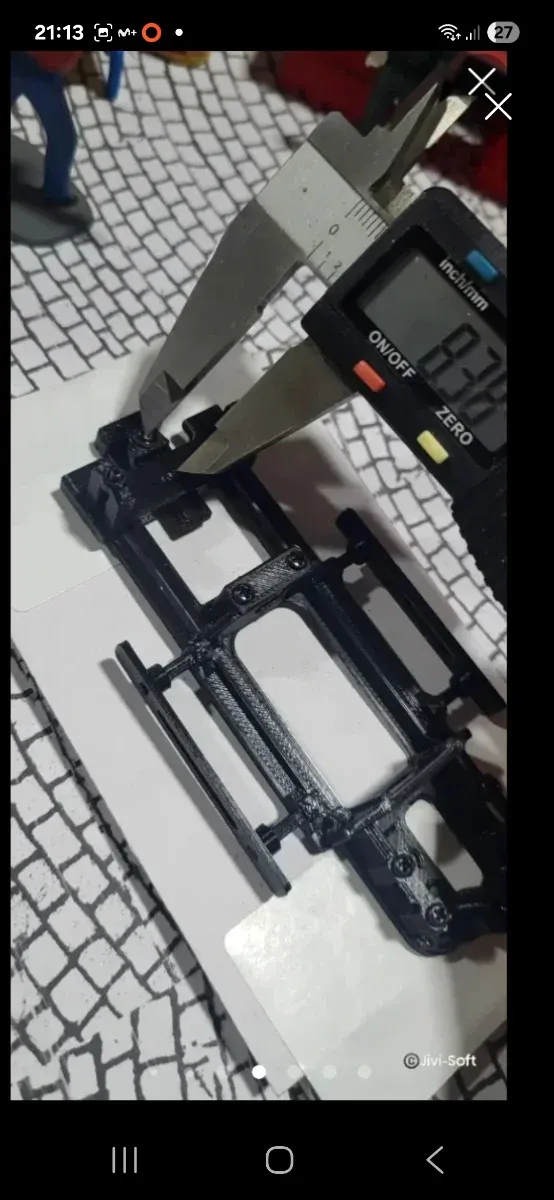 Chasis Scalextric 3D Extensible Slot