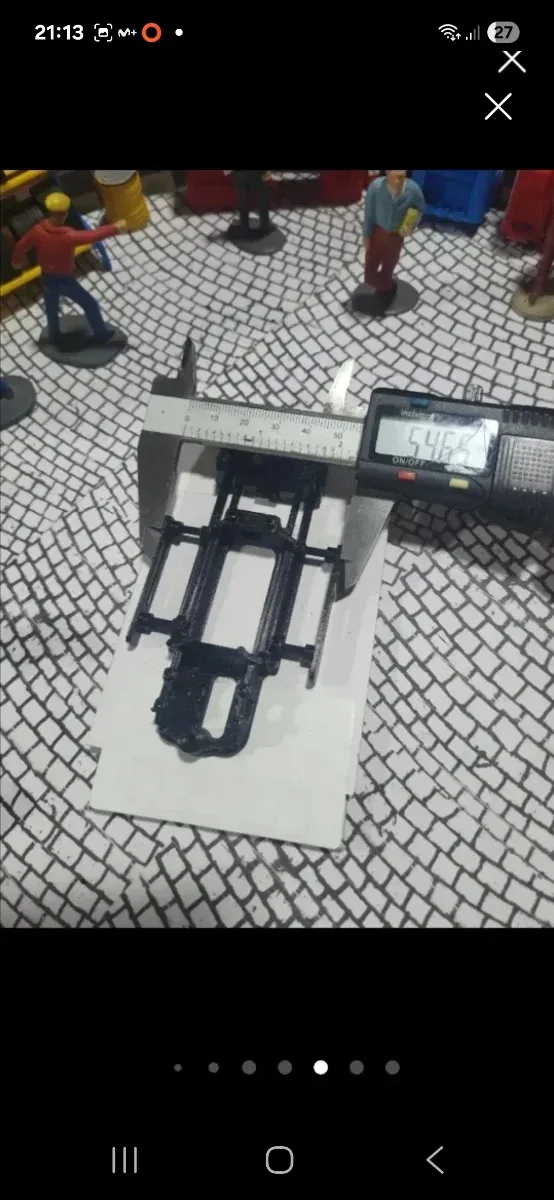 Chasis Scalextric 3D Extensible Slot