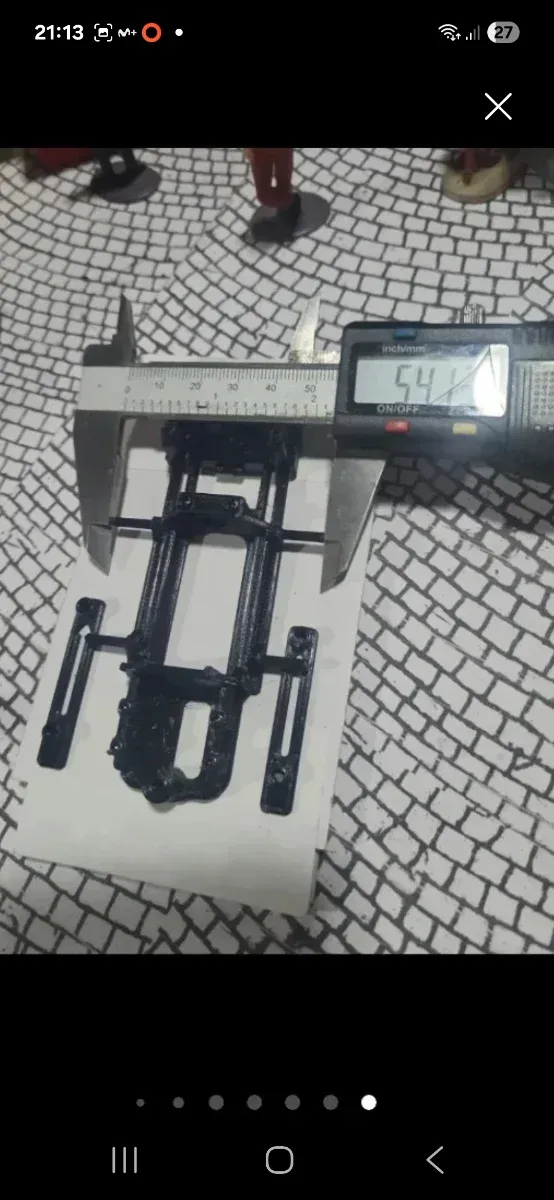 Chasis Scalextric 3D Extensible Slot