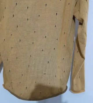 Maglione URBA BOY Tg 2XL cammello microbucato