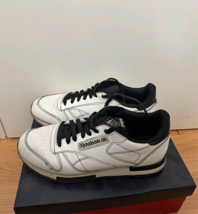 Zapatillas Reebok Blancas y Negras