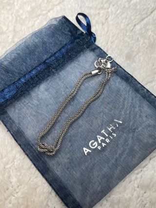 Pulsera Agatha Paris Plata