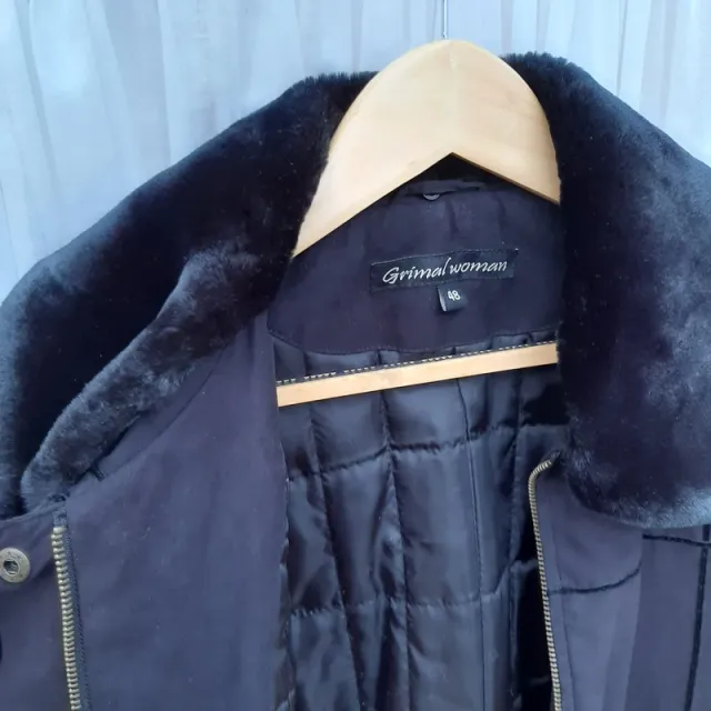 Abrigo mujer Grimal Woman Negro Talla 48