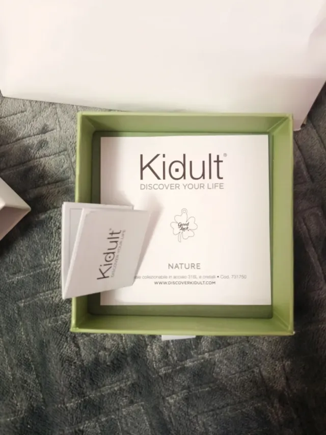 Bracciale Kidult quadrifoglio portafortuna