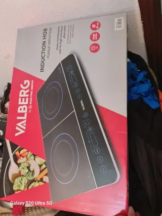 Placa de inducción Valberg nueva