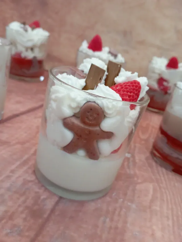 Candela decorativa profumata