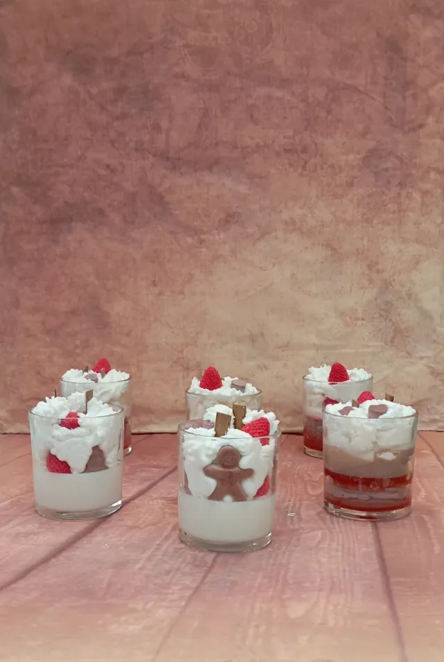 Candela decorativa profumata