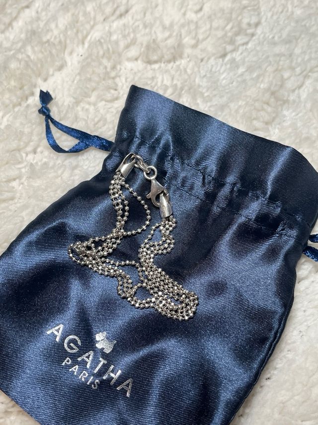 Pulsera Agatha Paris Plata