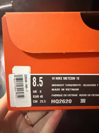 Nike Metcon 10 Scarpe Crossfit Blu/Verde Acqua