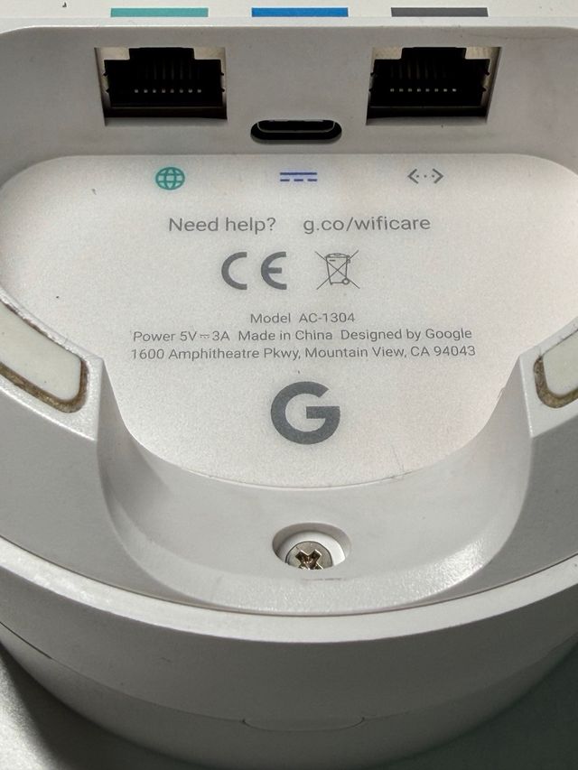 Router Mesh Google Wifi AC-1304